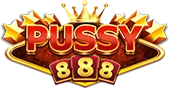 Pussy888 logo for online slot games.